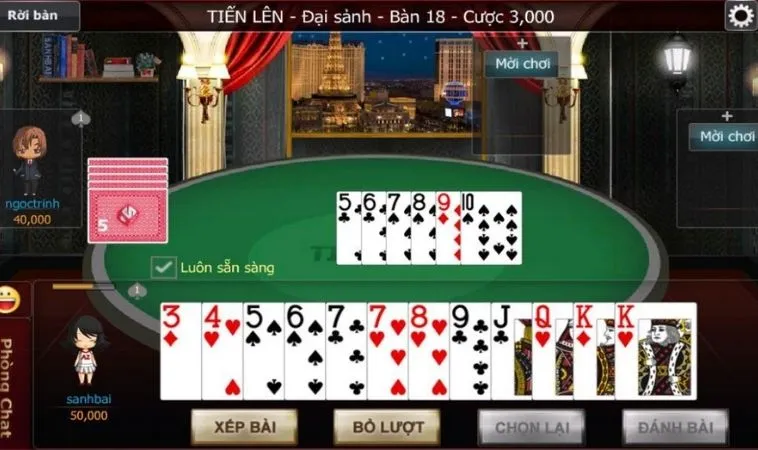 Hướng Dẫn Cách Chơi Tiến Lên Miền Nam Nhà Cái BuBet Hiệu Quả Nhất 2 Bàn chơi Tiến Lên Miền Nam Nhà Cái BuBet
