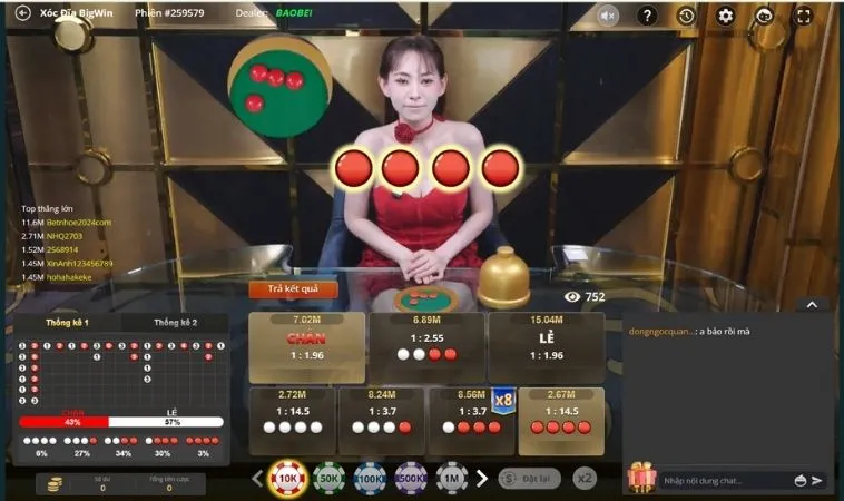 Giới Thiệu Trò Chơi Xóc Đĩa Tại BuBet: Khám Phá Luật Chơi Và Mẹo Thắng 2 Giao diện chơi Xóc Đĩa tại BuBet