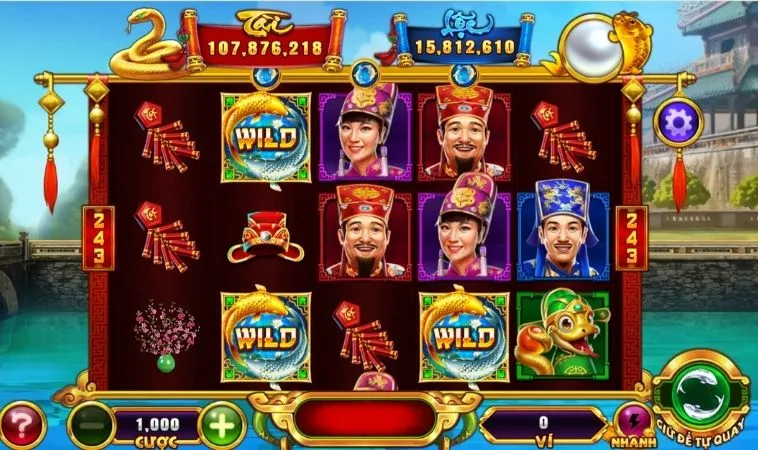 Hướng Dẫn Cách Chơi Nổ Hũ Táo Quân Tại BuBet Để Chinh Phục Jackpot 2 Các biểu tượng trong game Nổ Hũ Táo Quân tại BuBet